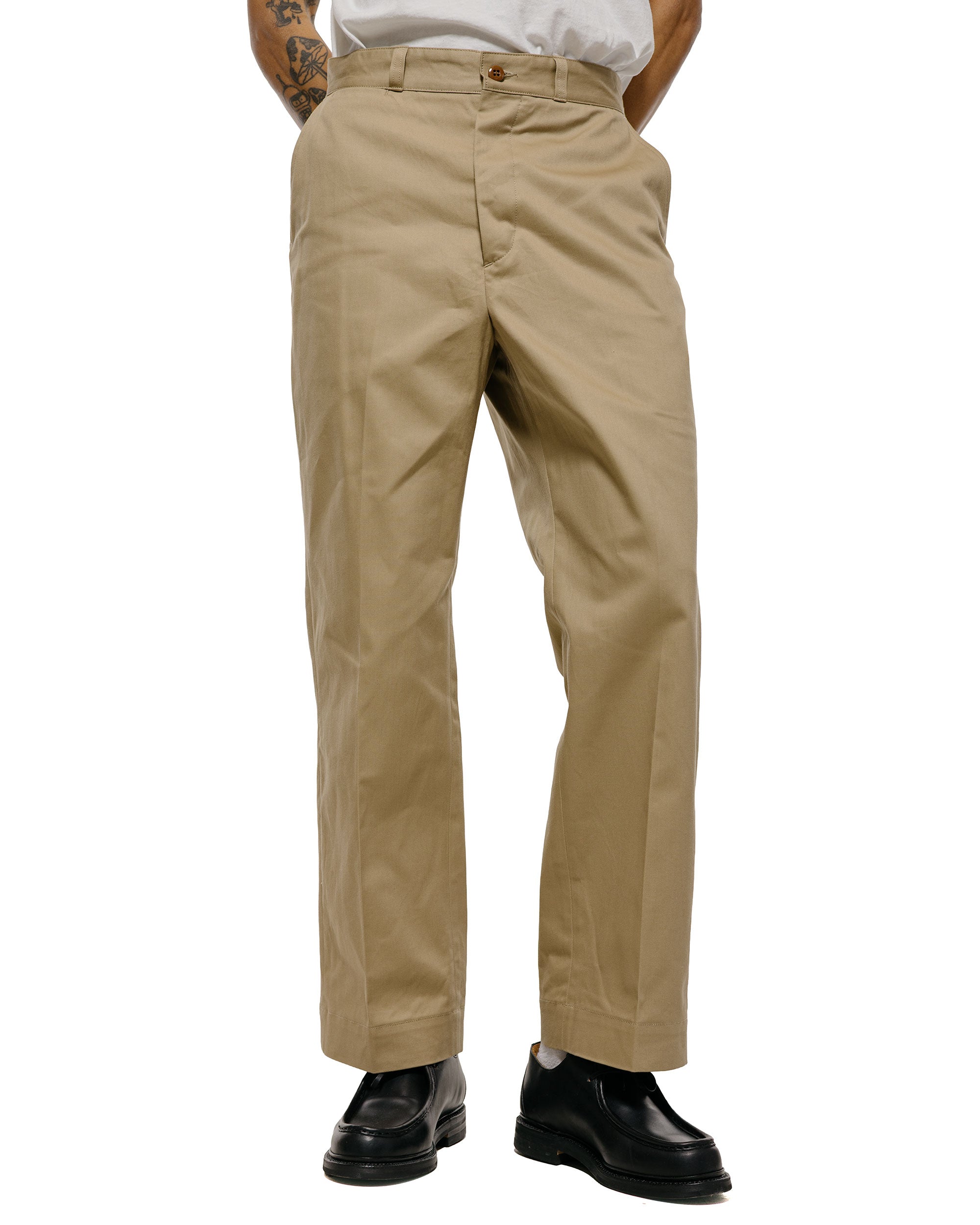 Phigvel Officer Trousers (Regular) Khaki Beige