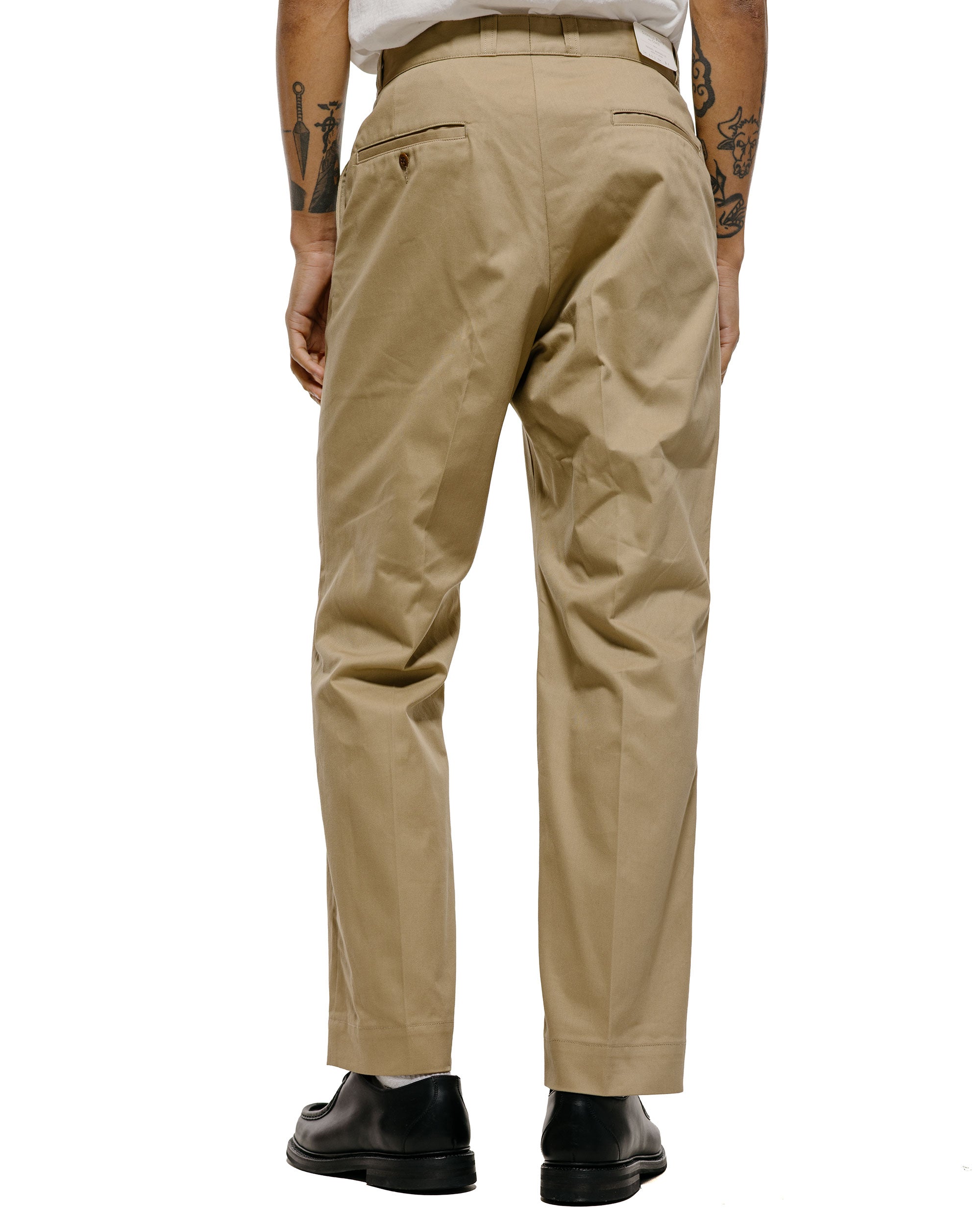 Phigvel Officer Trousers (Regular) Khaki Beige Phigvel Officer Trousers (Regular) Khaki Beige