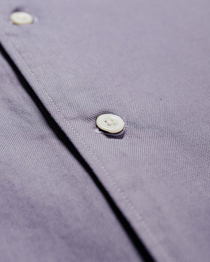 Phigvel Oxford Long Dress Shirt French Purple