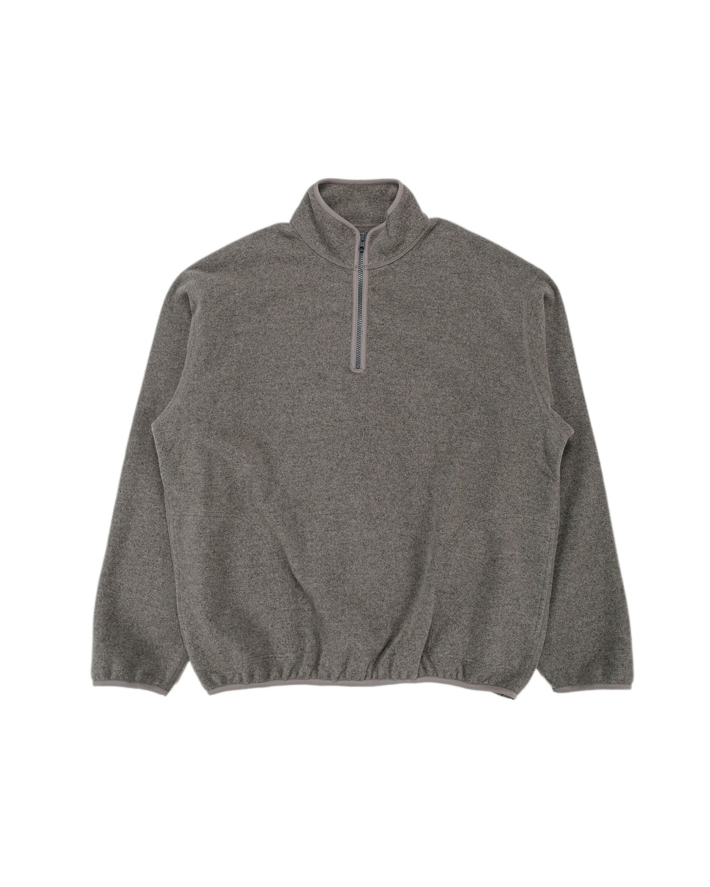 Phigvel Pullover Fleece Jacket Beige Gray