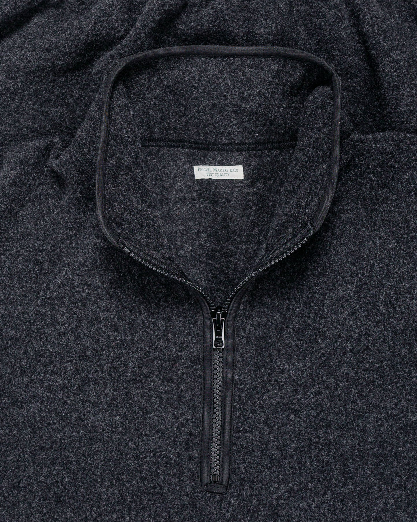 Phigvel Pullover Fleece Jacket Charcoal