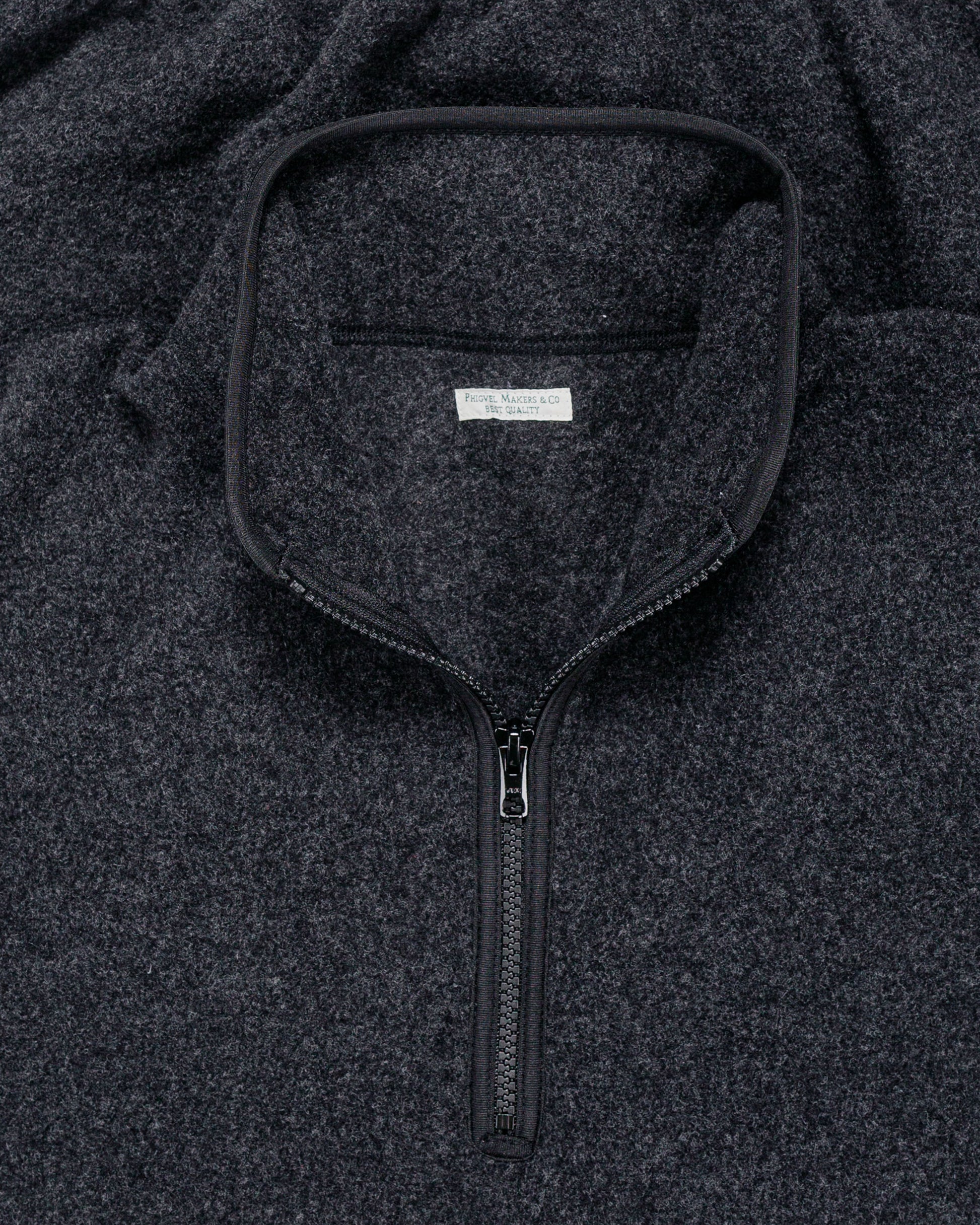 Phigvel Pullover Fleece Jacket Charcoal