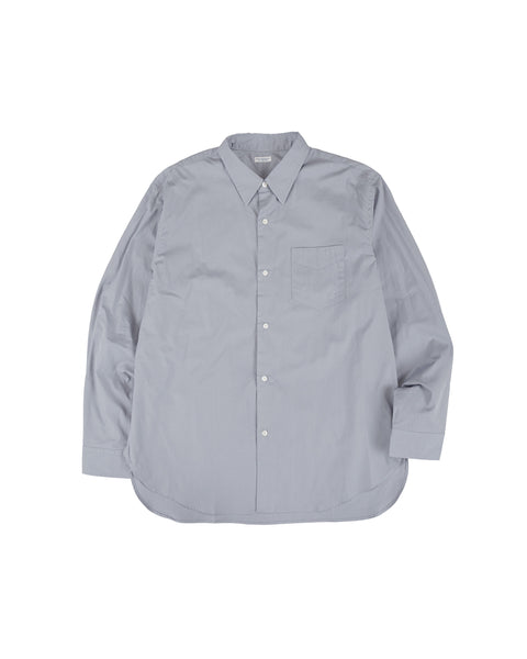 Phigvel Regular Collar Dress Shirt Old Sax