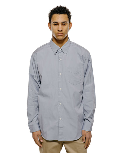 Phigvel Regular Collar Dress Shirt Old Sax