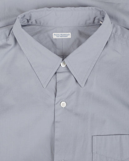 Phigvel Regular Collar Dress Shirt Old Sax