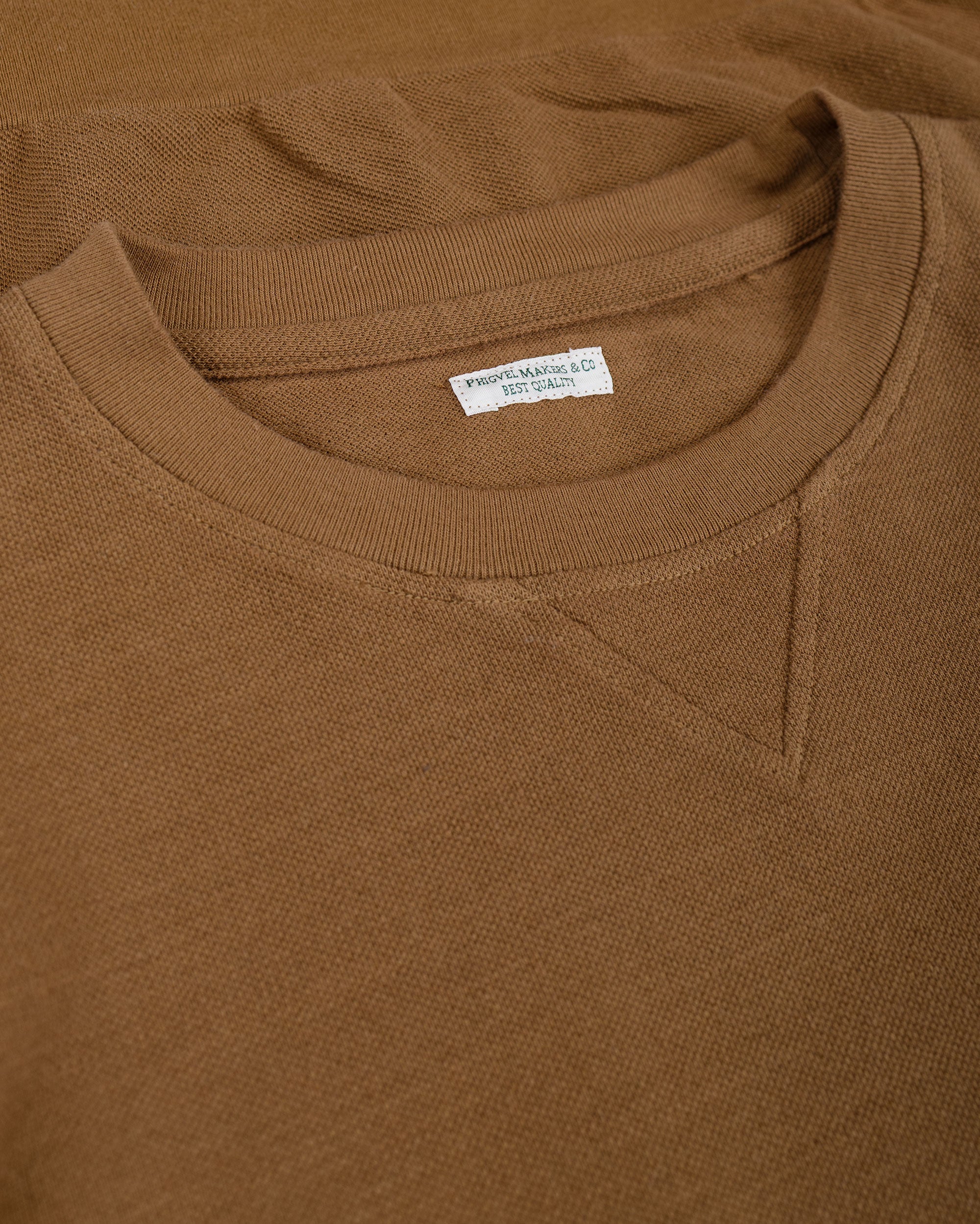 Phigvel Seed Stitch Sleeve LS Smoke Brown