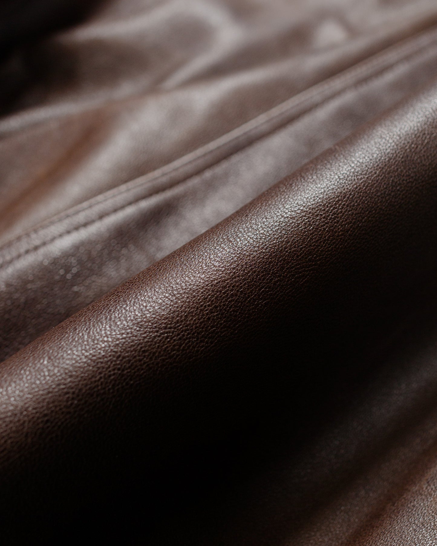 Phigvel Sheepleather Sporting Blouson Dark Brown