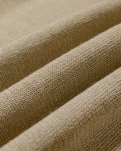 Phigvel W/L Crewneck Knit Khaki Beige