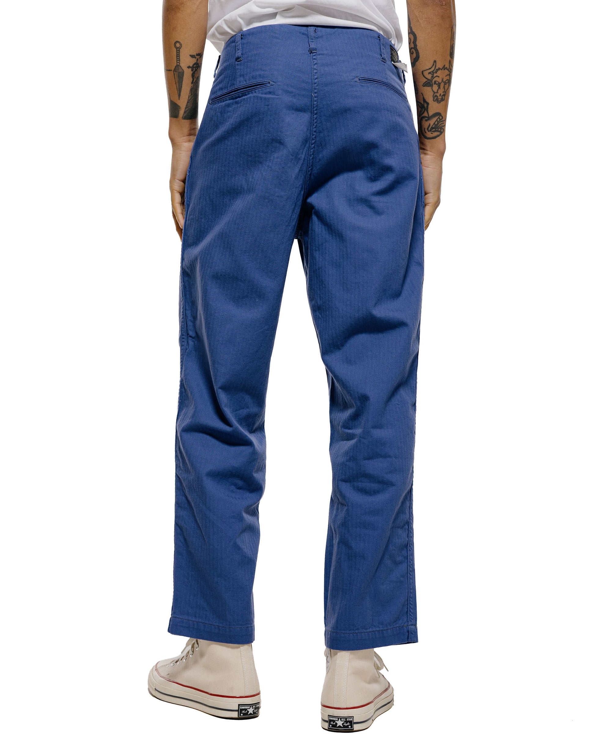 Post O'Alls California Pegtop Mini HBT Blue