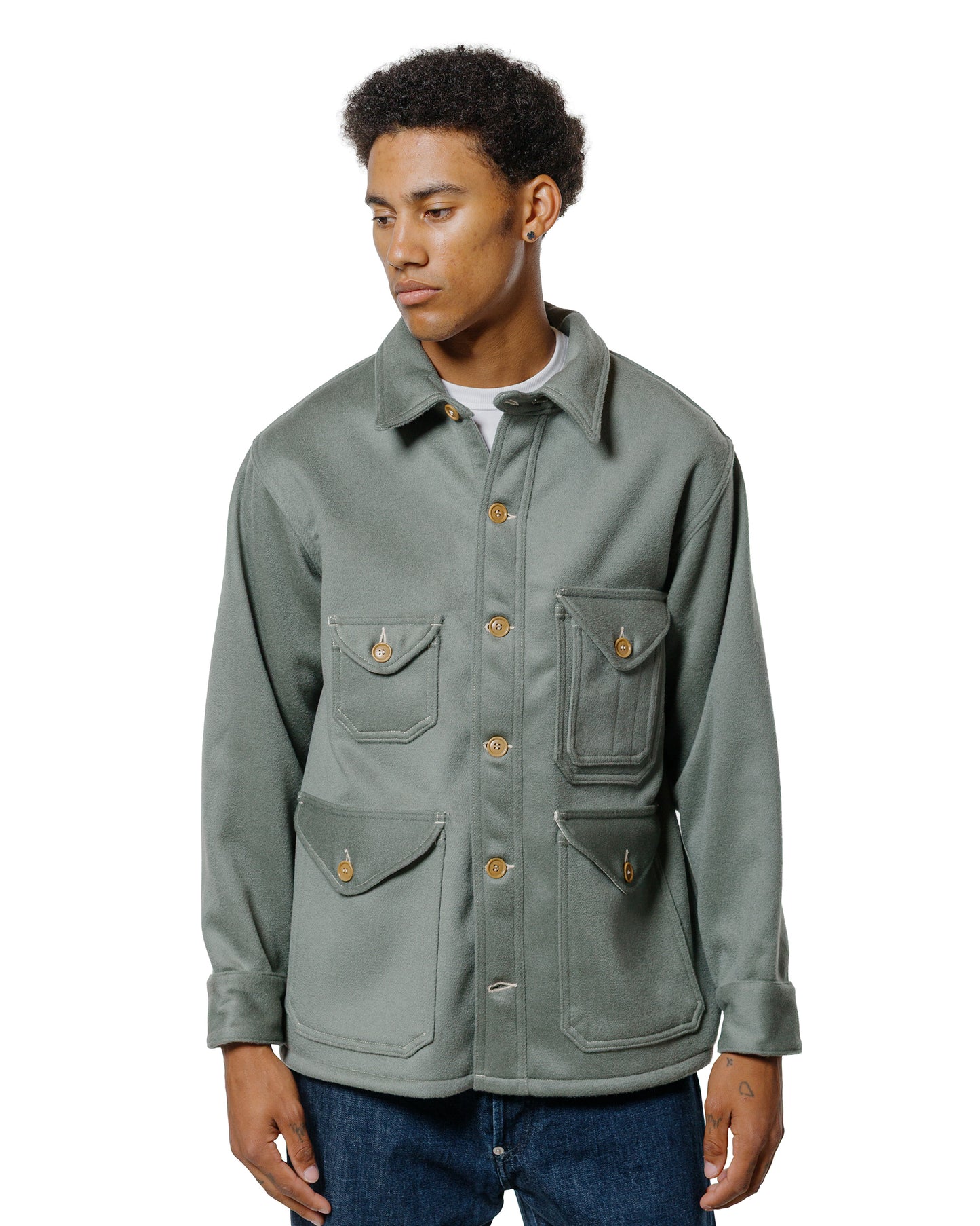 Post O'Alls Cruzer 5-R Beaver Melton Pale Green