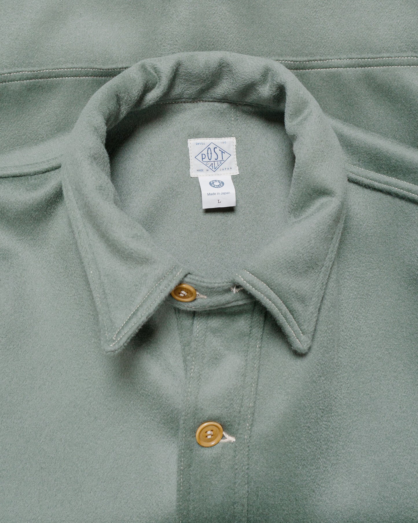 Post O'Alls Cruzer 5-R Beaver Melton Pale Green