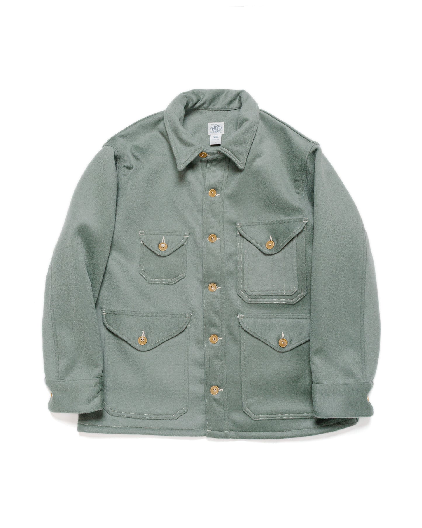 Post O'Alls Cruzer 5-R Beaver Melton Pale Green