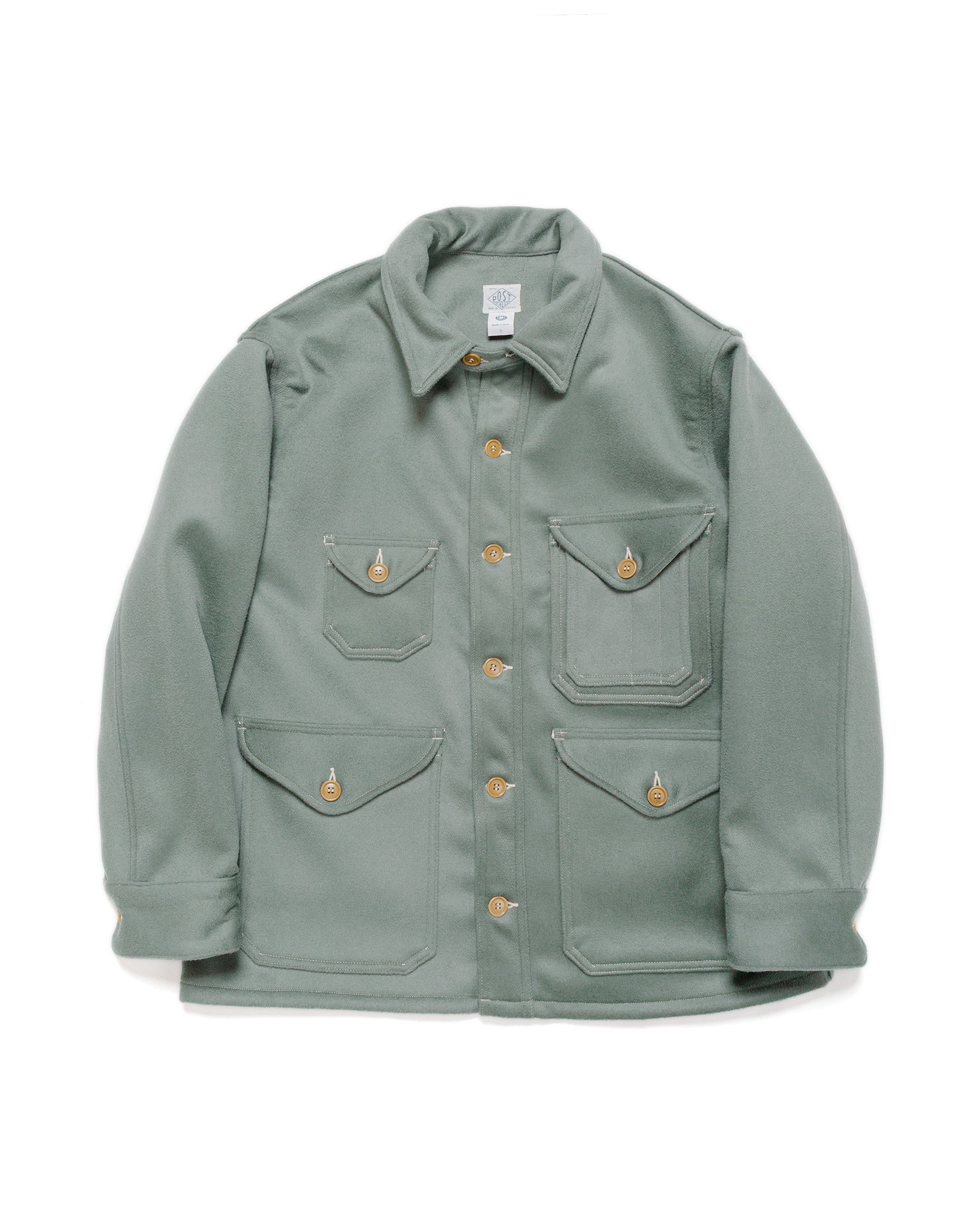 Post O'Alls Cruzer 5-R Beaver Melton Pale Green