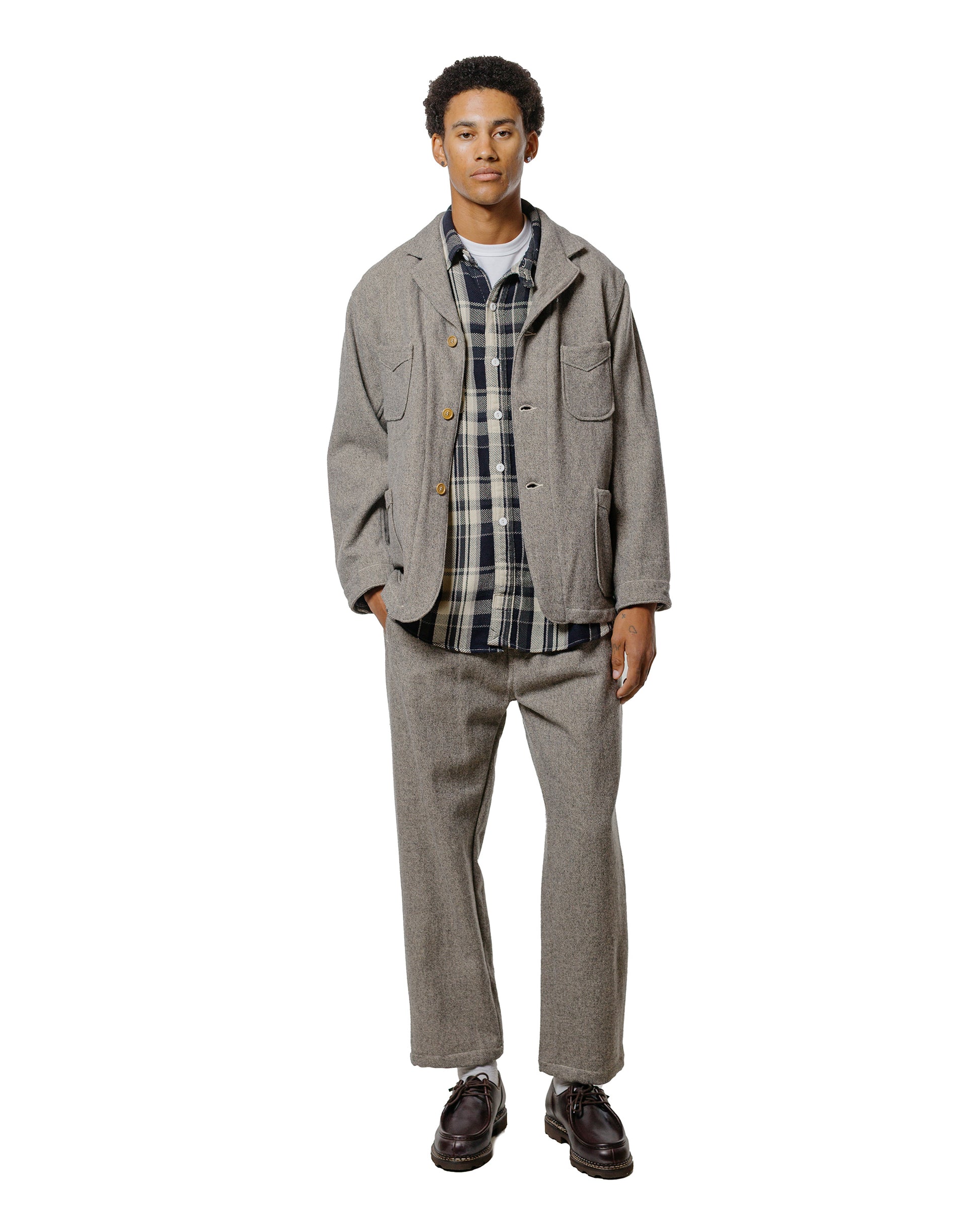 Post O'Alls E-Z Lax 4 Basket Tweed Ecru