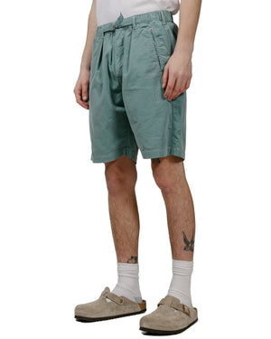 Post O'Alls E-Z Lax 4 Shorts Summer Cords Muscat Green model front