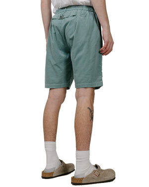 Post O'Alls E-Z Lax 4 Shorts Summer Cords Muscat Green model back