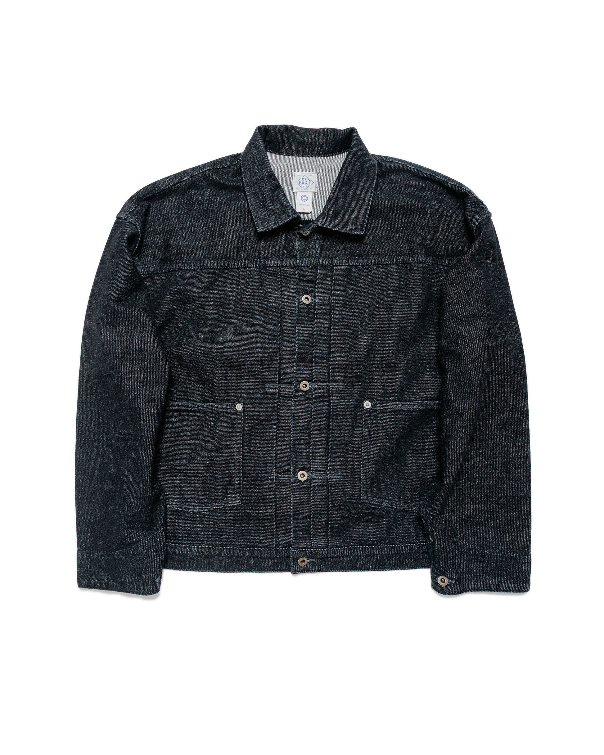 Post O'Alls El Ranchero 3 12.oz Denim Black Deep Wash
