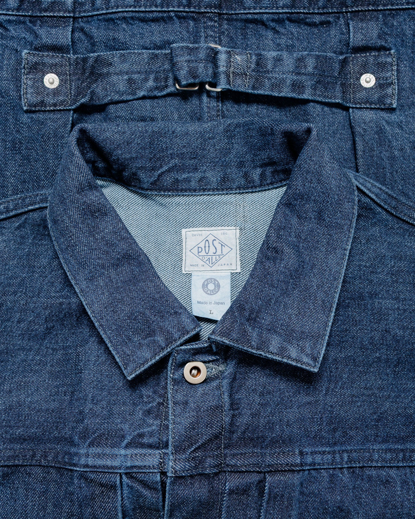 Post O'Alls El Ranchero 3 12.oz Denim Indigo Deep Wash