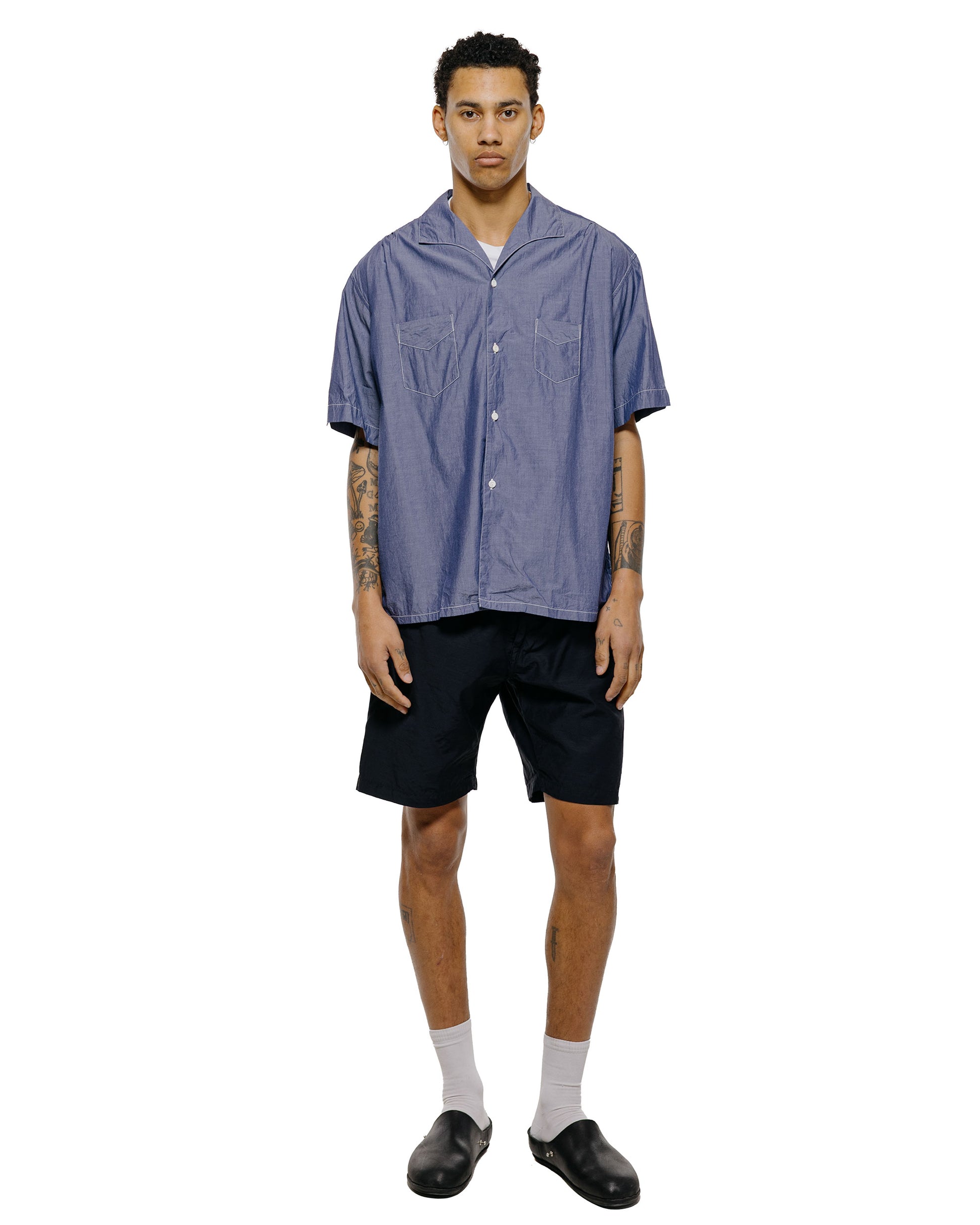 Post O'Alls Fever 2 SS High Count Broadcloth Blue