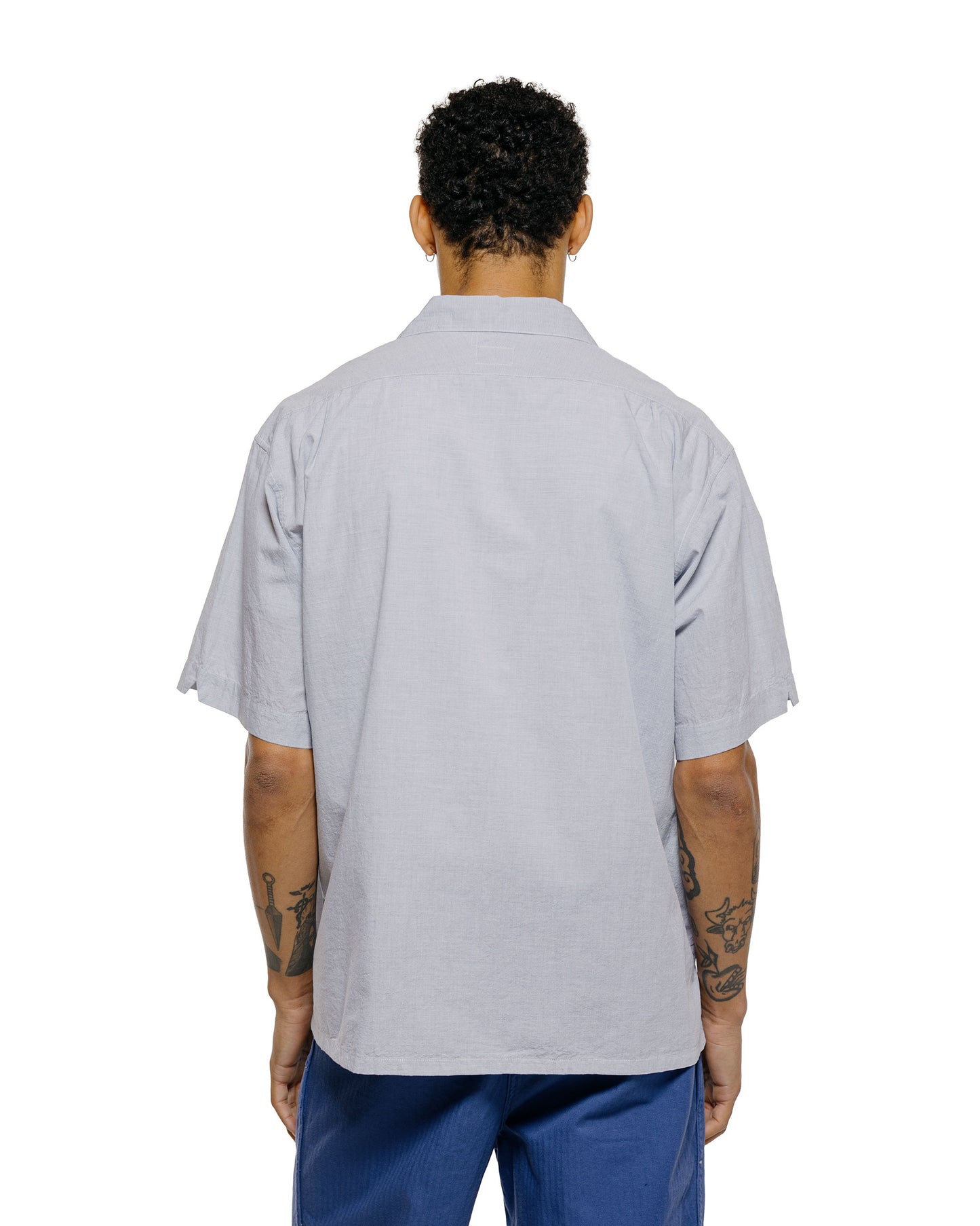 Post O'Alls Fever 2 SS High Count Broadcloth Grey Stripe