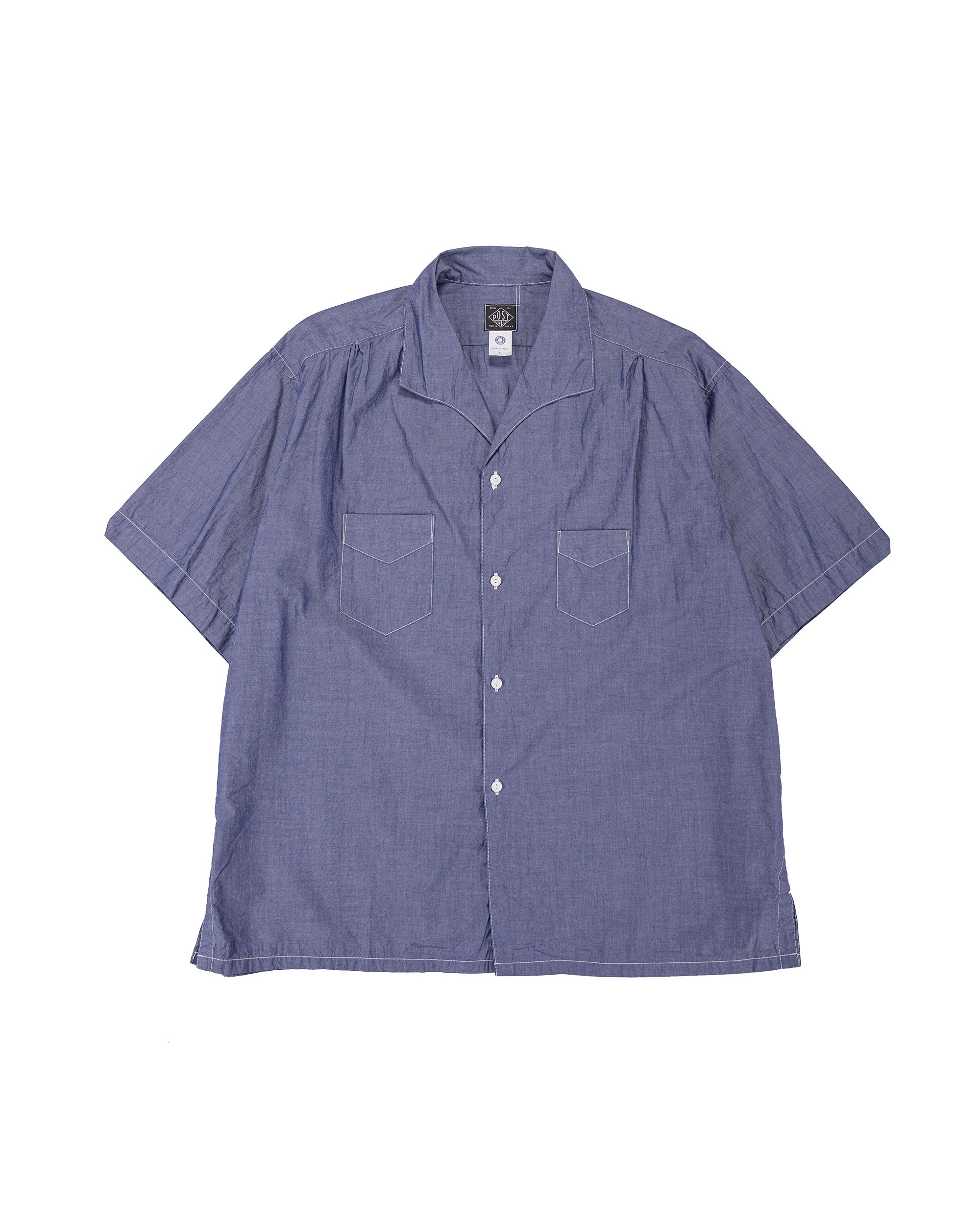 Post O'Alls Town & Country 2 Feather Chambray Blue