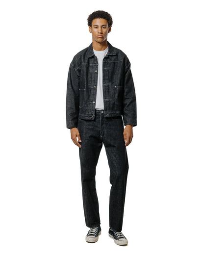 Post O'Alls No.10 Five Pocket 12.oz Denim Black Deep Wash