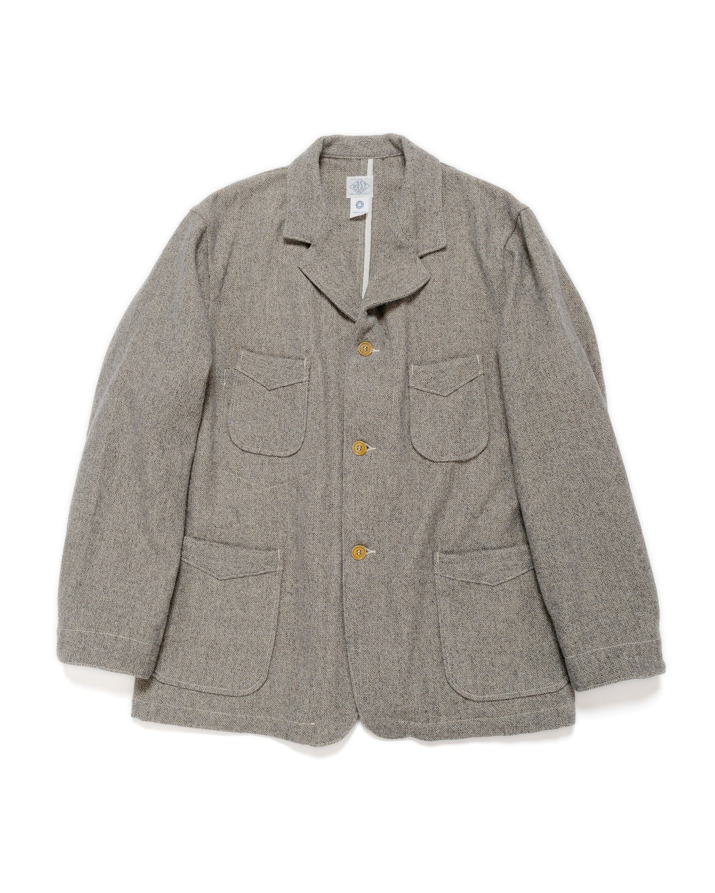 Post O'Alls OK 1930 Basket Tweed Ecru