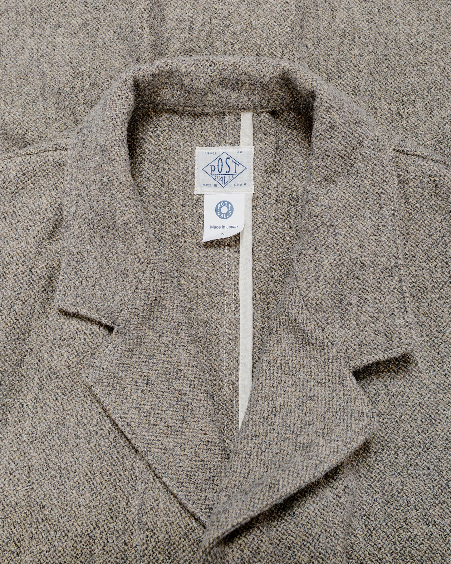 Post O'Alls OK 1930 Basket Tweed Ecru