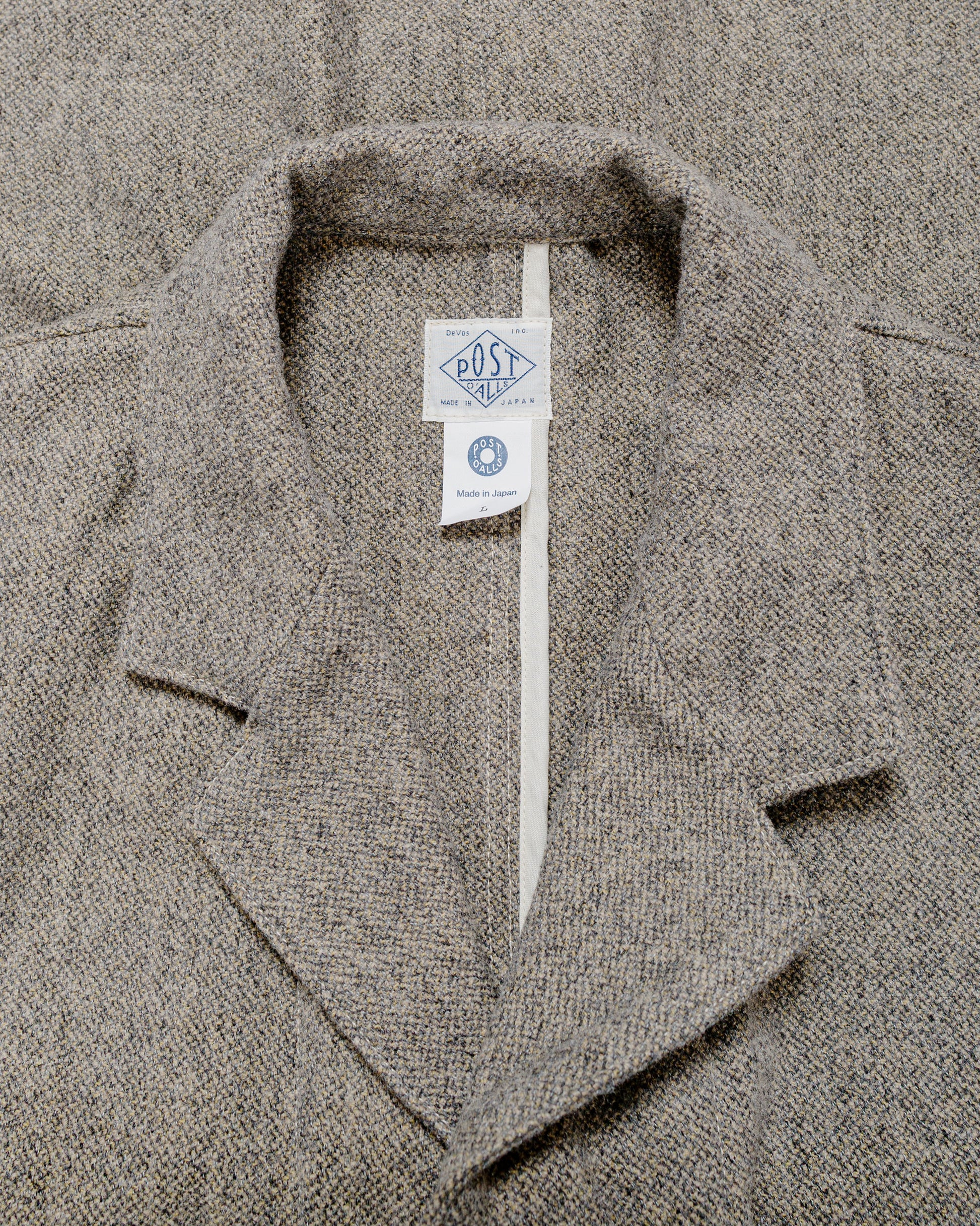 Post O'Alls OK 1930 Basket Tweed Ecru