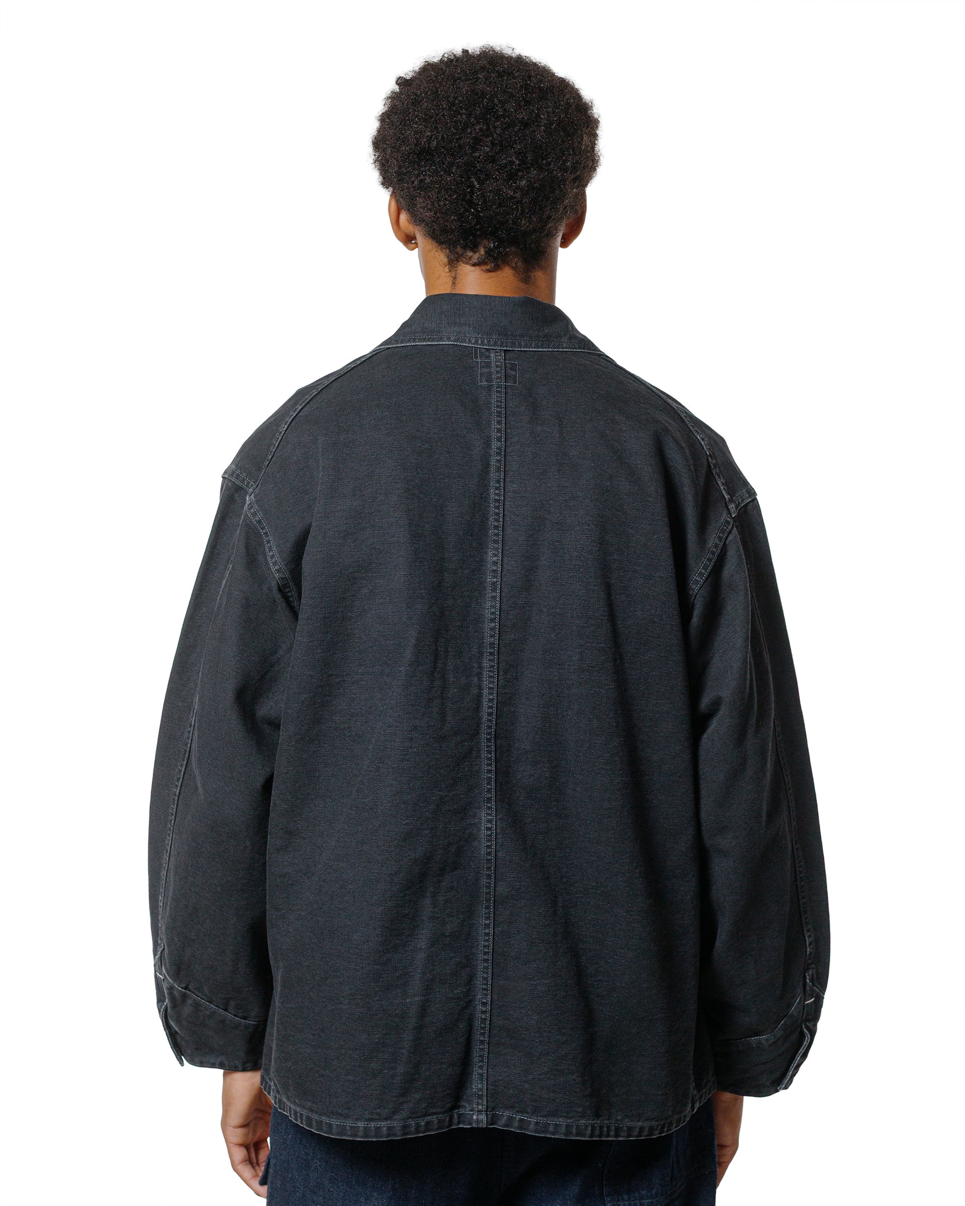 Post O'Alls POST 46 Pigment Dyed Canvas Washed Black