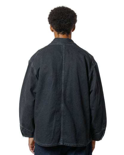 Post O'Alls POST 46 Pigment Dyed Canvas Washed Black