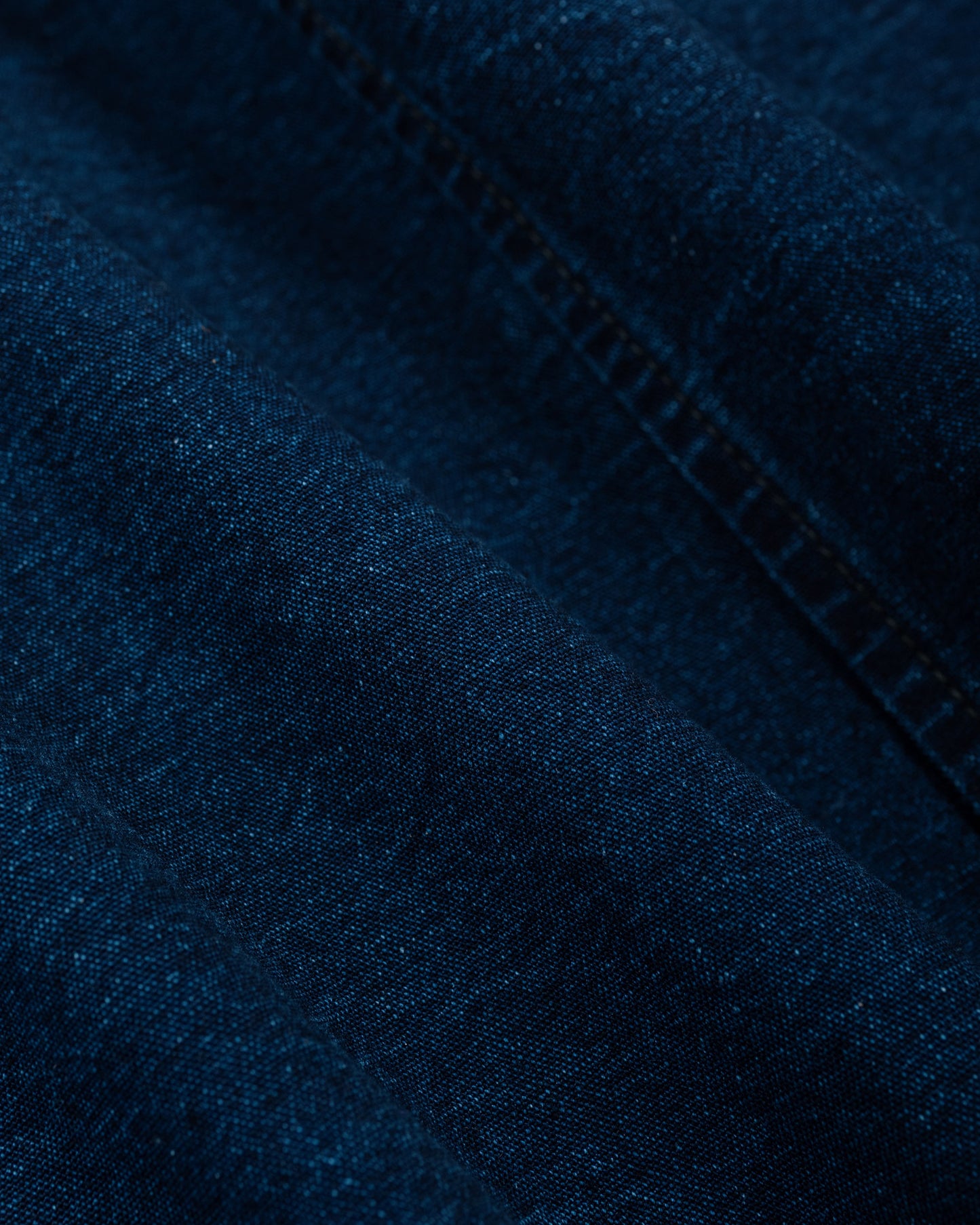 Post O'Alls POST Chinois Travail 2 Vintage Indigo Canvas Deep Washed Indigo