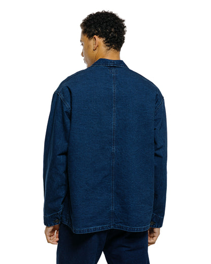 Post O'Alls POST Chinois Travail 2 Vintage Indigo Canvas Deep Washed Indigo
