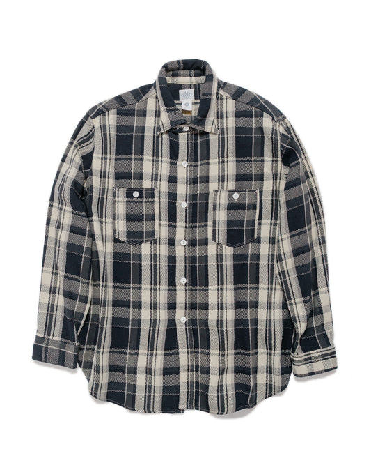 Post O'Alls St. Louis Cotton Flannel Plaid Grey