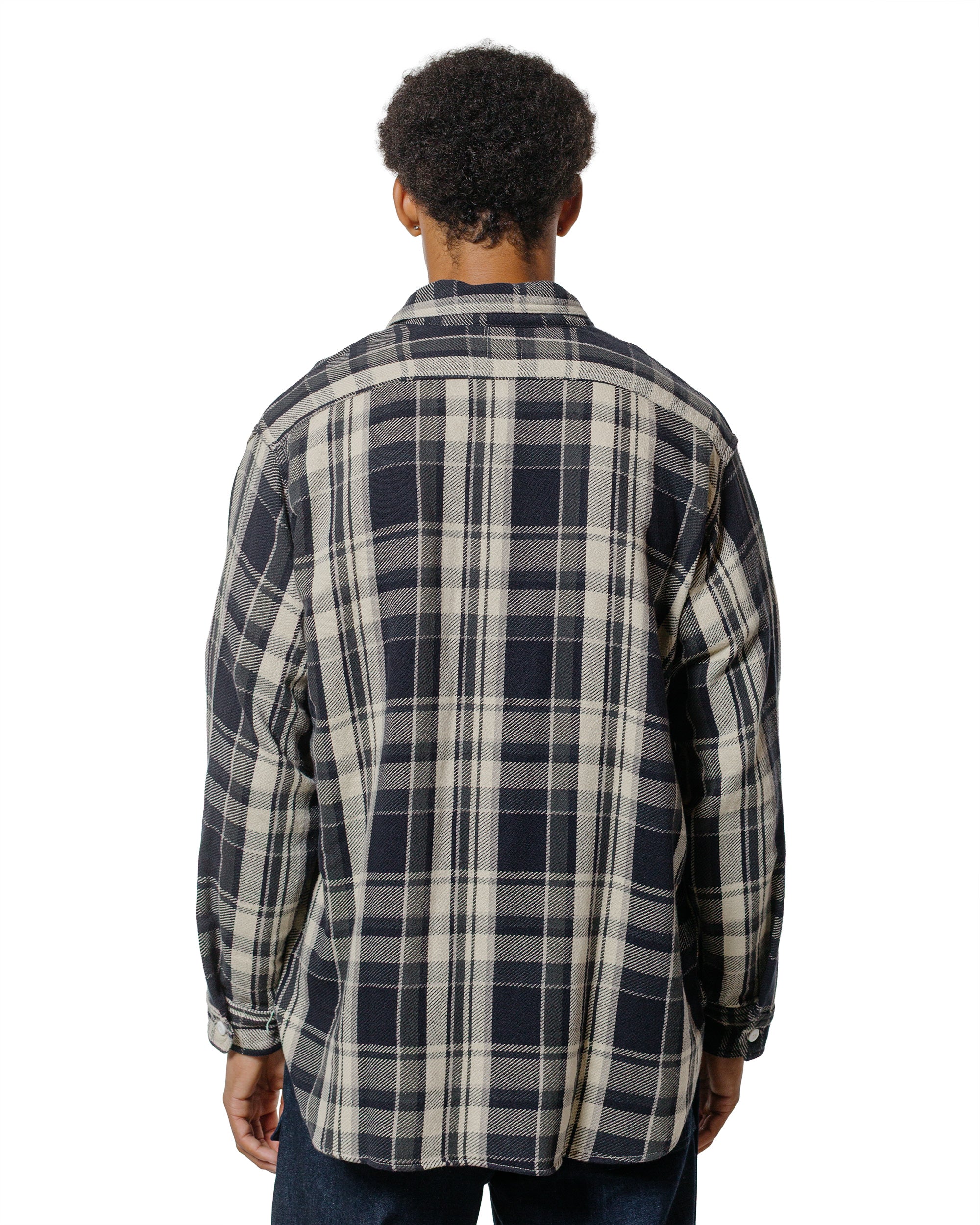 Post O'Alls St. Louis Cotton Flannel Plaid Grey