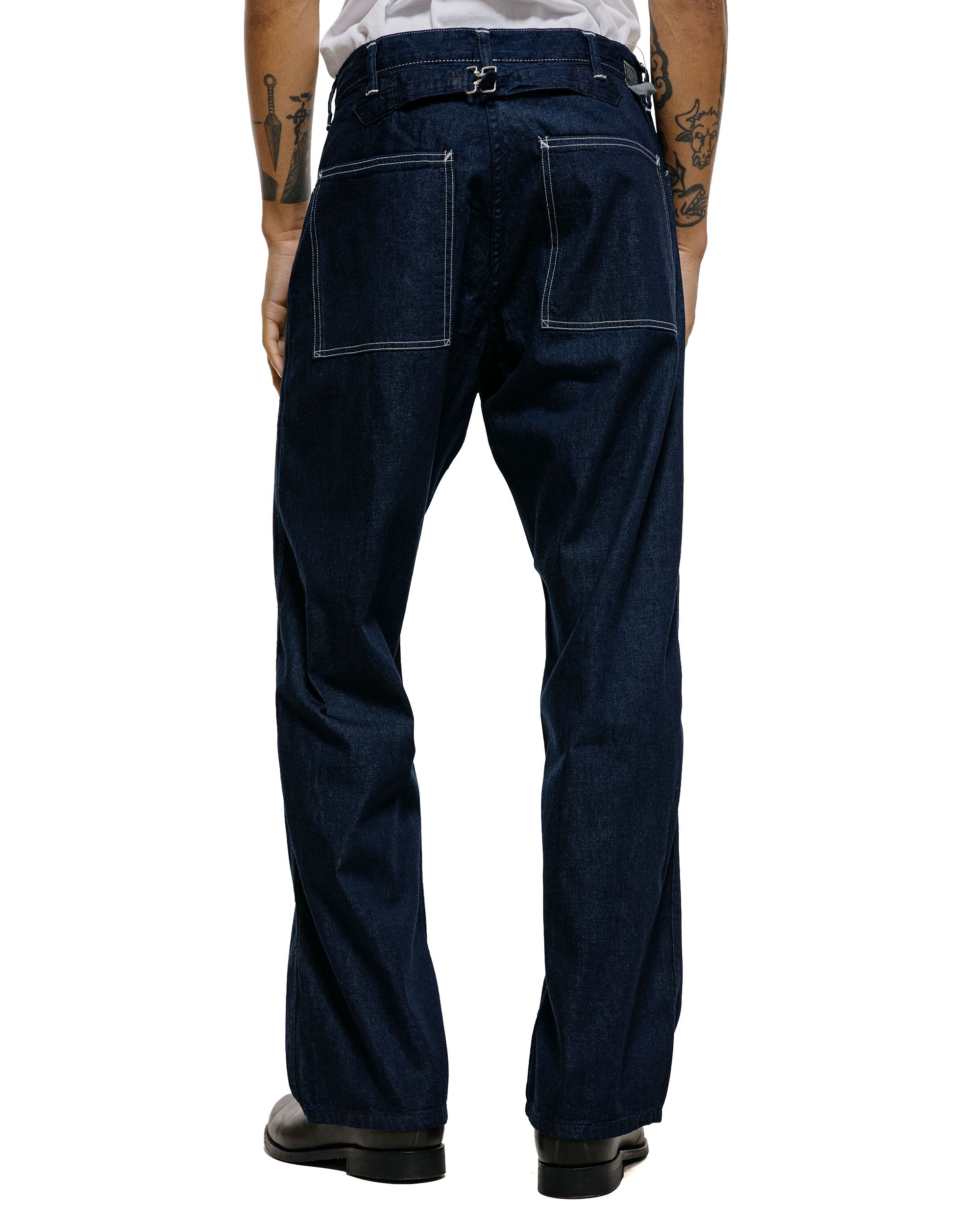 Post O'Alls Sweetbear Bandtop 8oz. Denim Dark Indigo