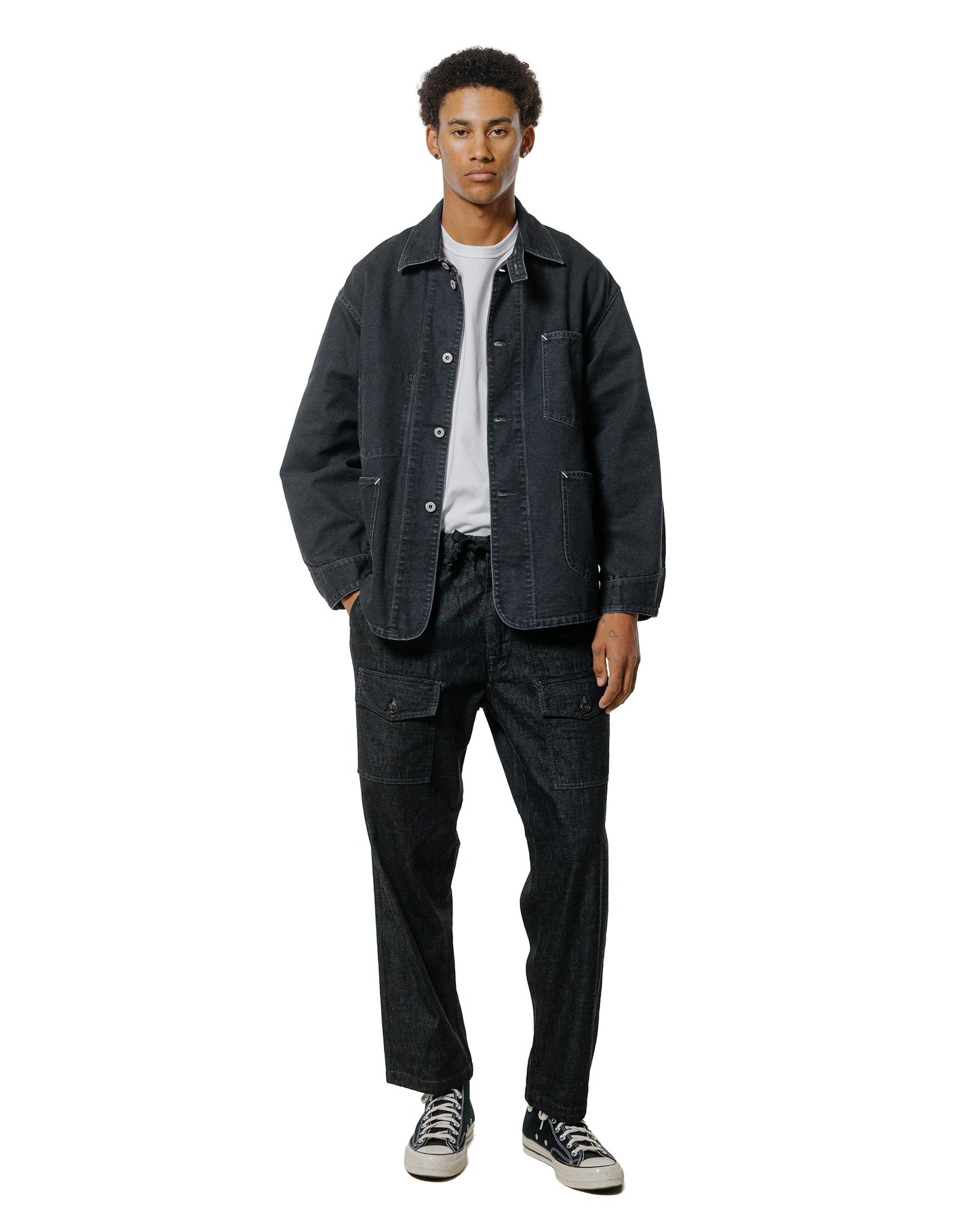 Post O'Alls Town & Country Pants 8.oz Denim Black