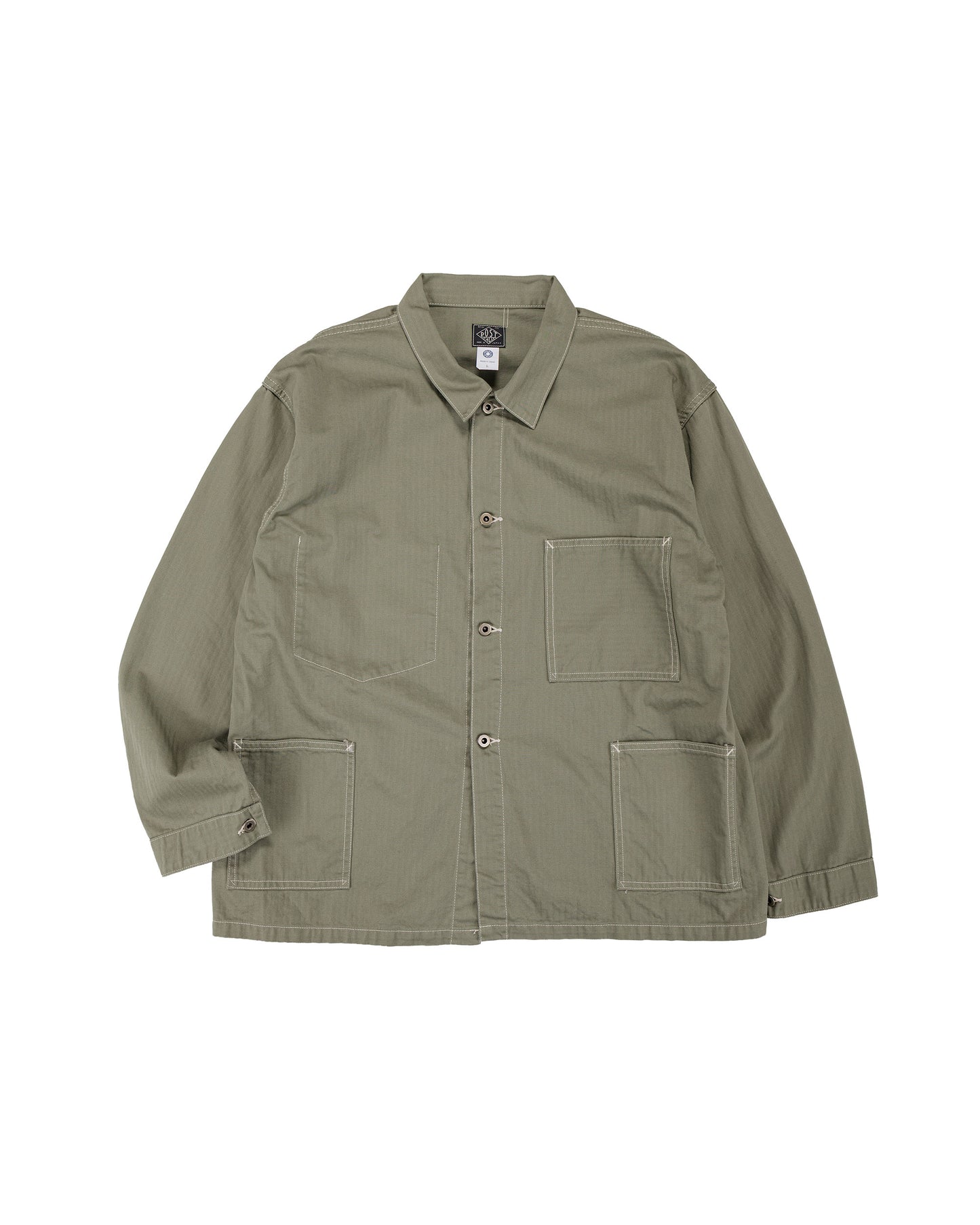 Post O'Alls USMC 1930s Utility Jacket Mini HBT Sage