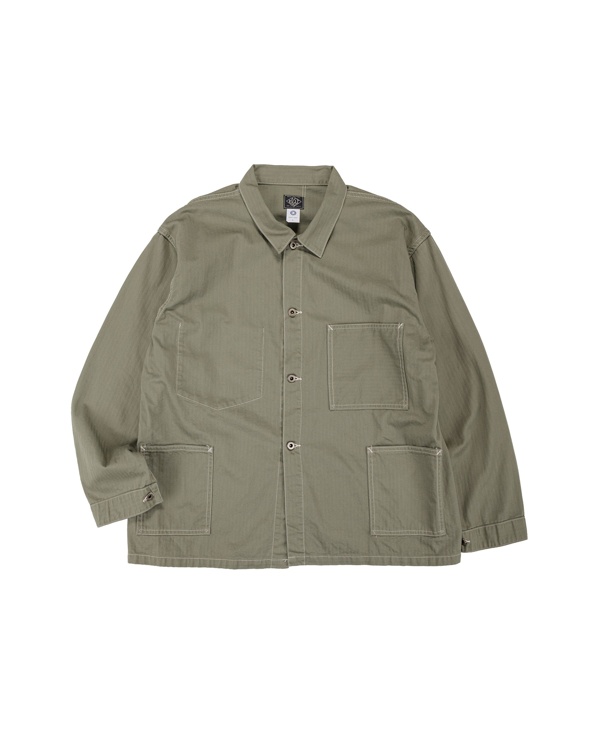 Post O'Alls USMC 1930s Utility Jacket Mini HBT Sage