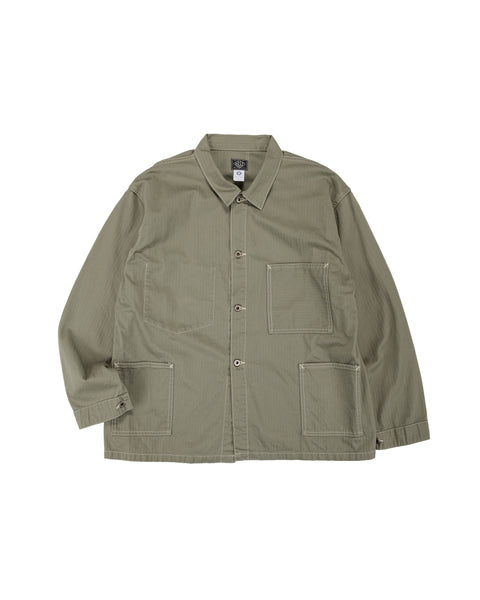 Post O'Alls USMC 1930s Utility Jacket Mini HBT Sage