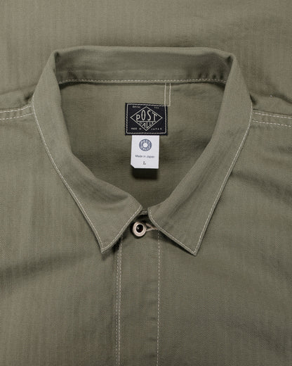 Post O'Alls USMC 1930s Utility Jacket Mini HBT Sage