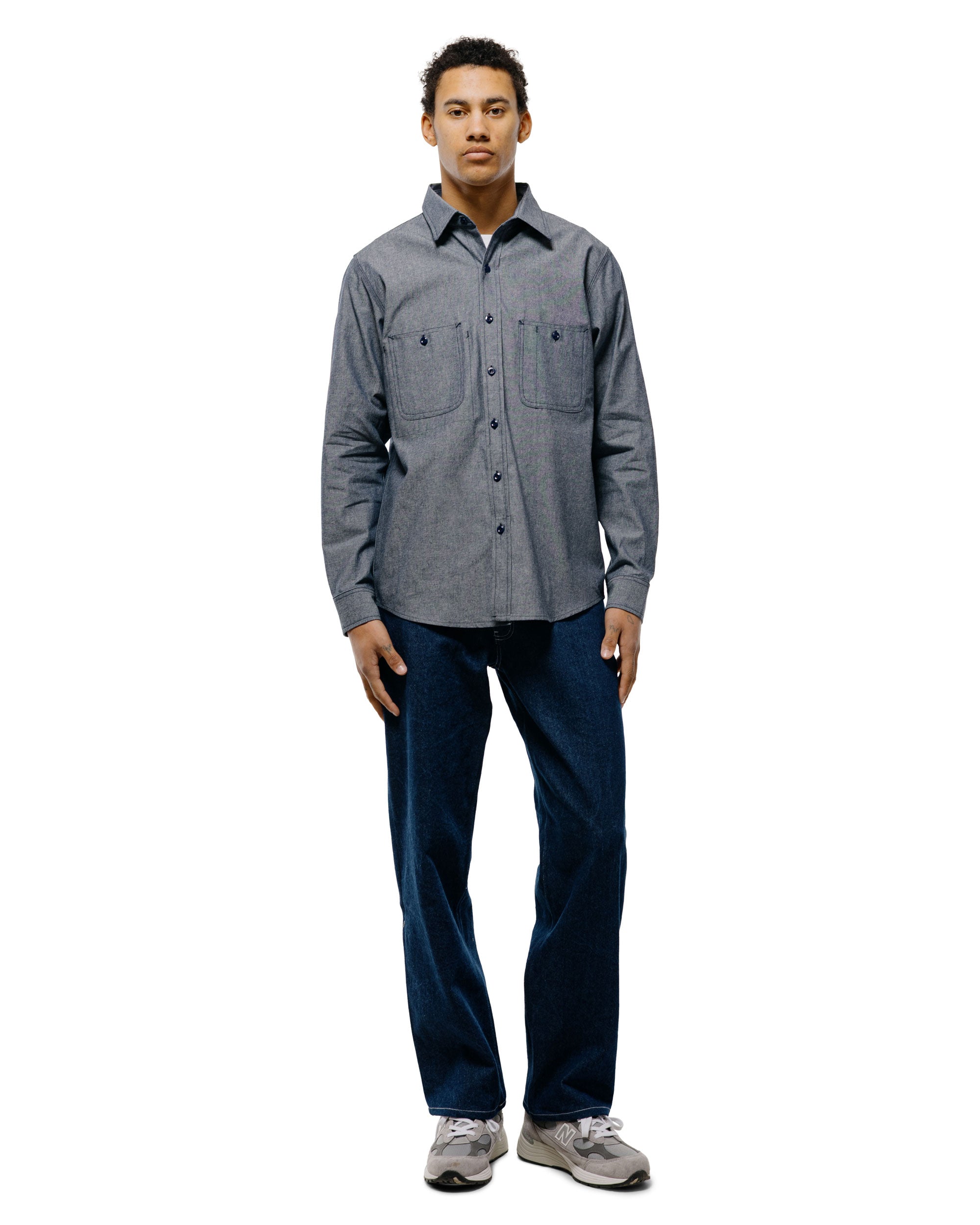 Randy's Garments 3ポケットワークシャツ コットンウォッシュド