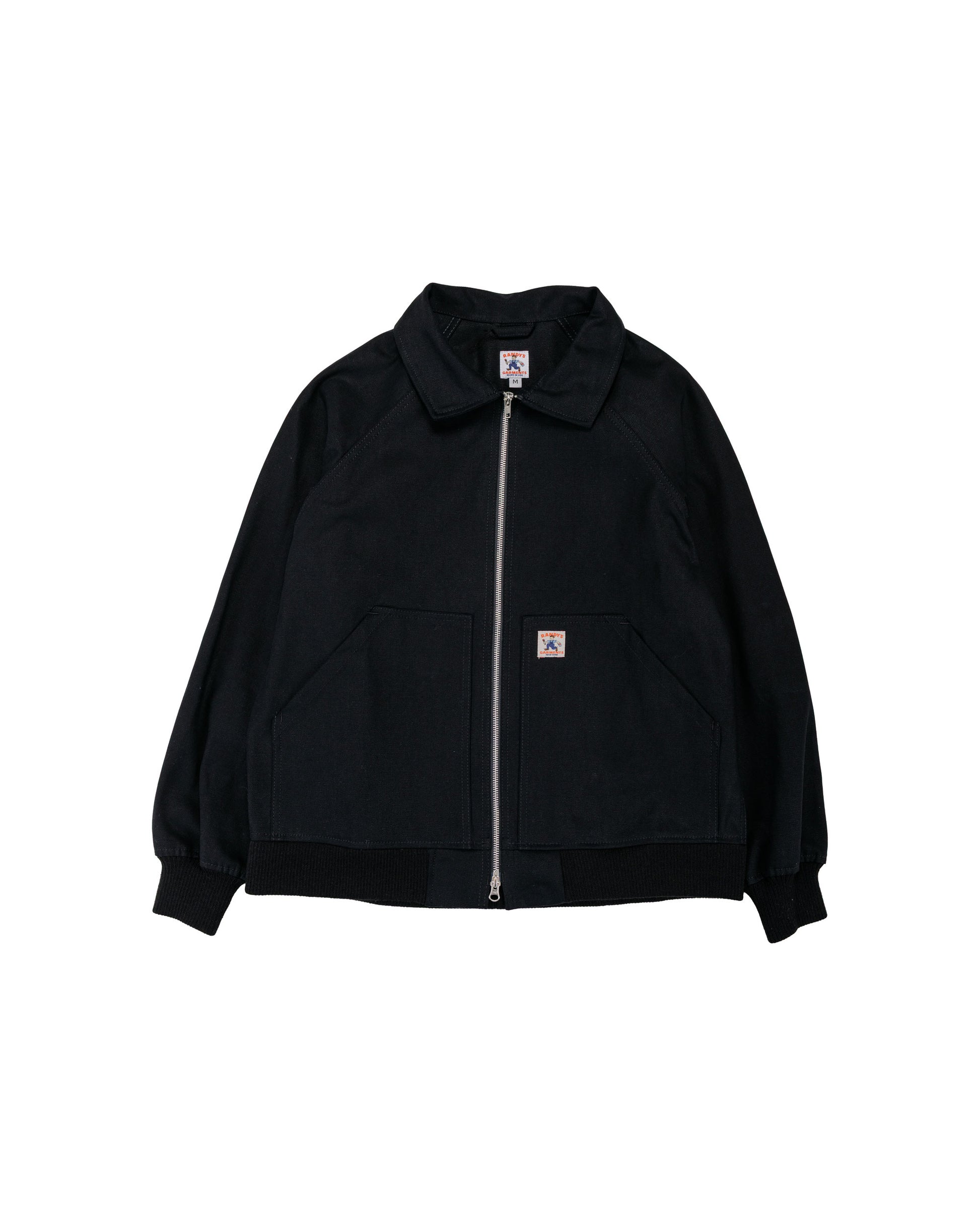 Randy's Garments Maine Jacket Black 12oz 100% Cotton Duck Canvas