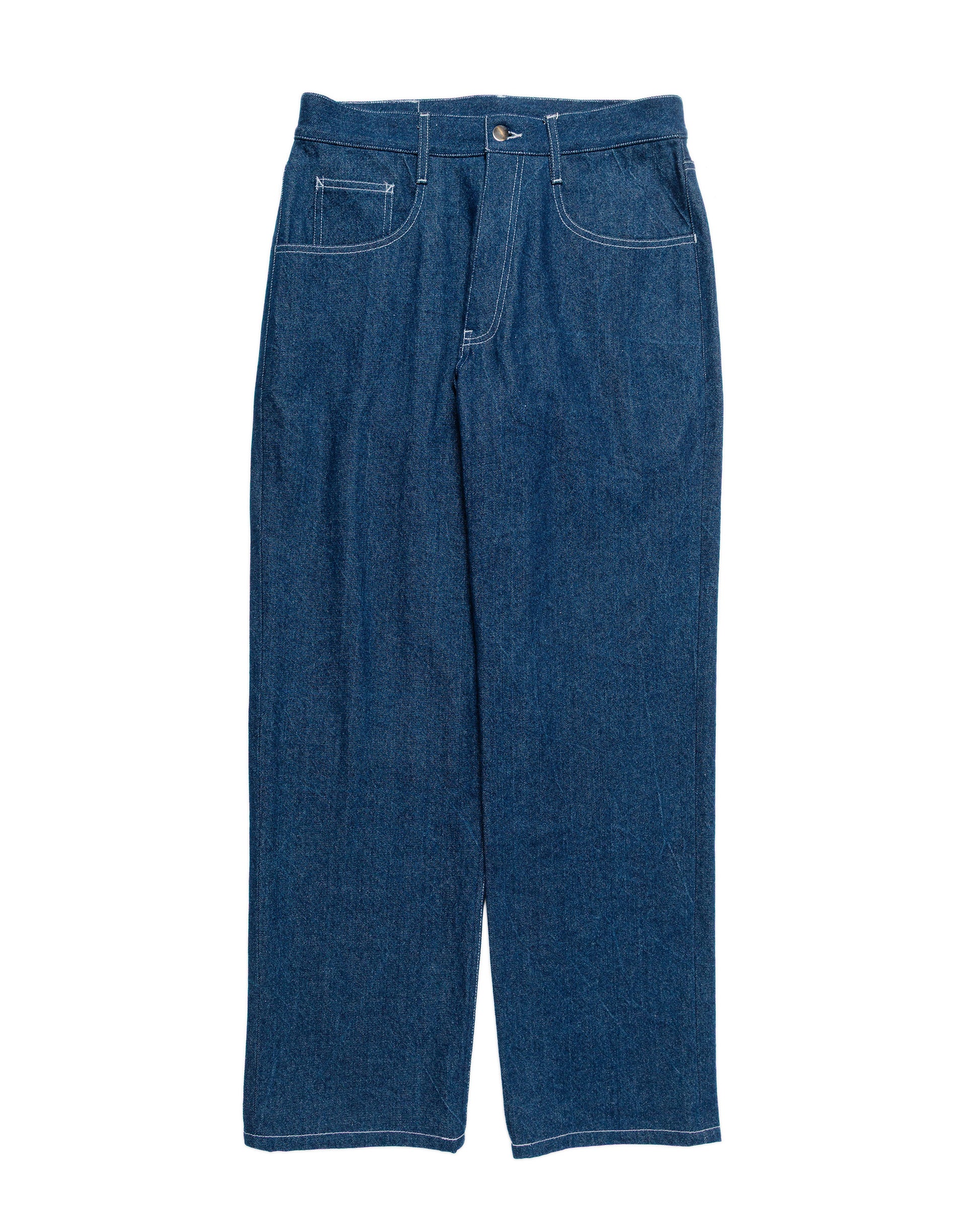 Randy's Garments 5-Pocket Jean Scoured Indigo 12oz Cotton Denim