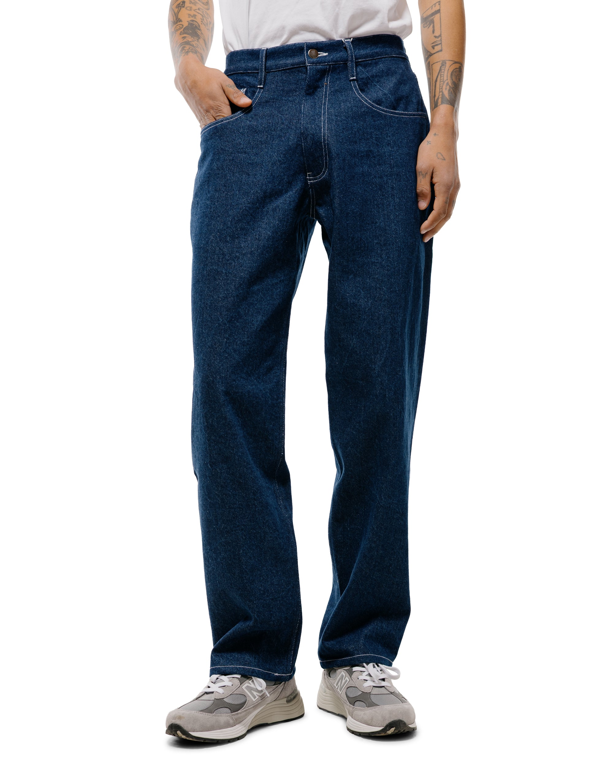 Randy's Garments 5-Pocket Jean Scoured Indigo 12oz Cotton Denim