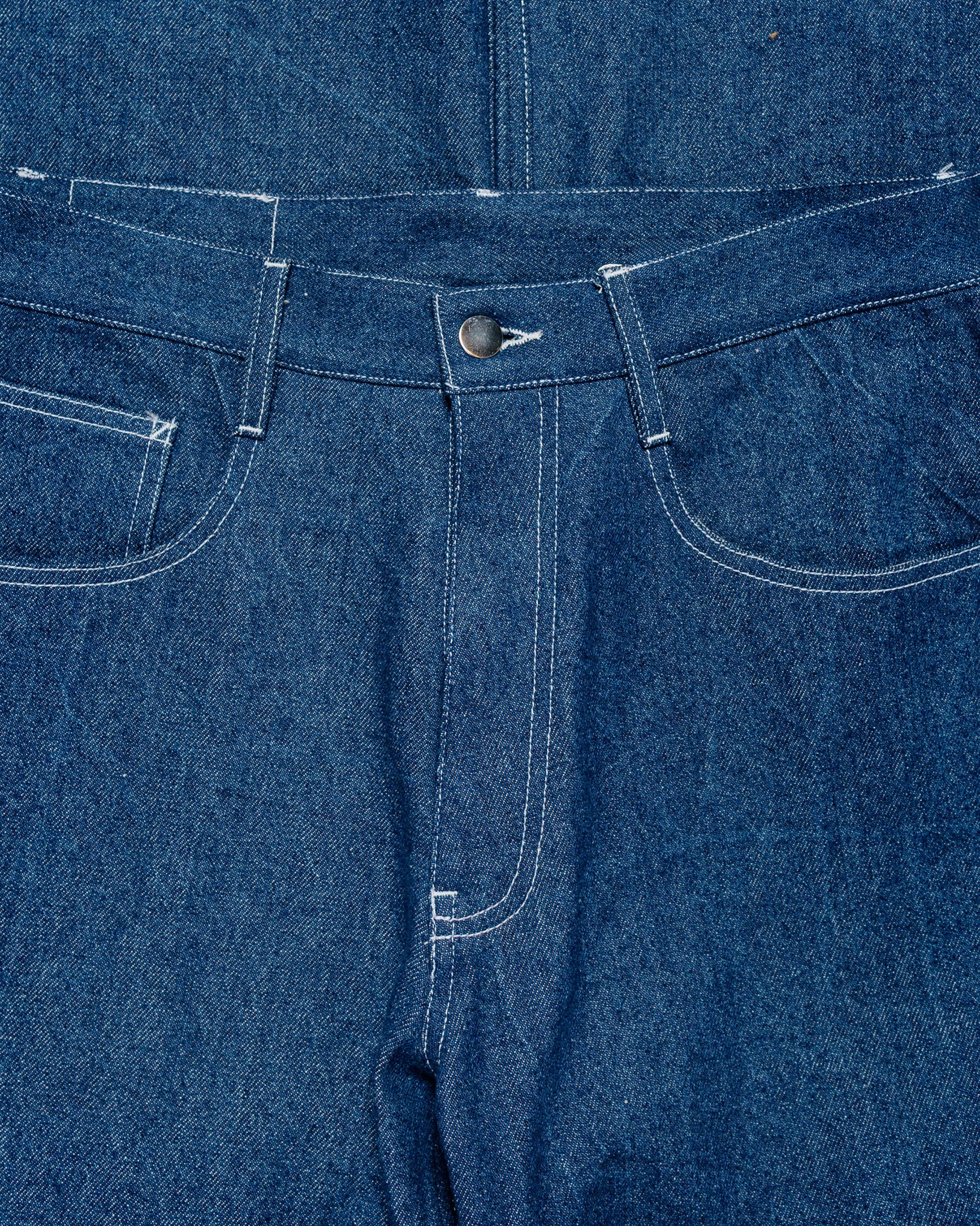 Randy's Garments 5-Pocket Jean Scoured Indigo 12oz Cotton Denim