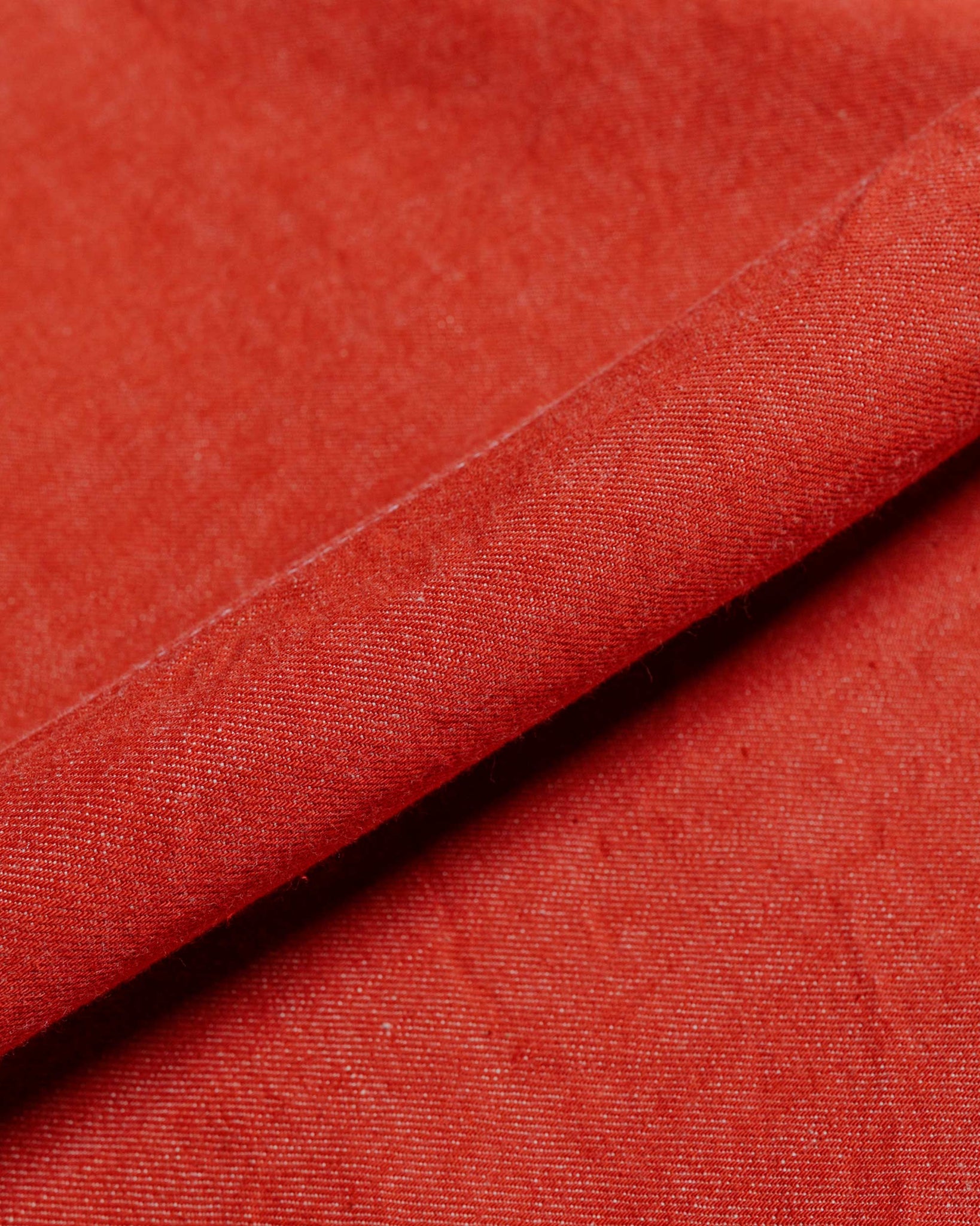 Randy's Garments 7-Pocket Jean 13.75oz Laundered Uncut Selvedge Denim Red fabric