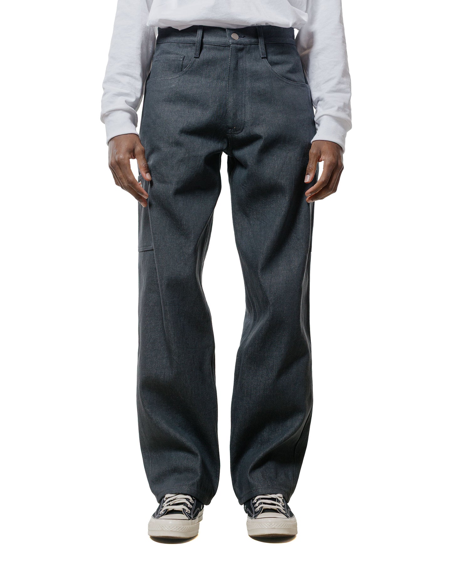 Randy's Garments 7-Pocket Jean Washed 13.5oz Cotton Charcoal Cone Denim