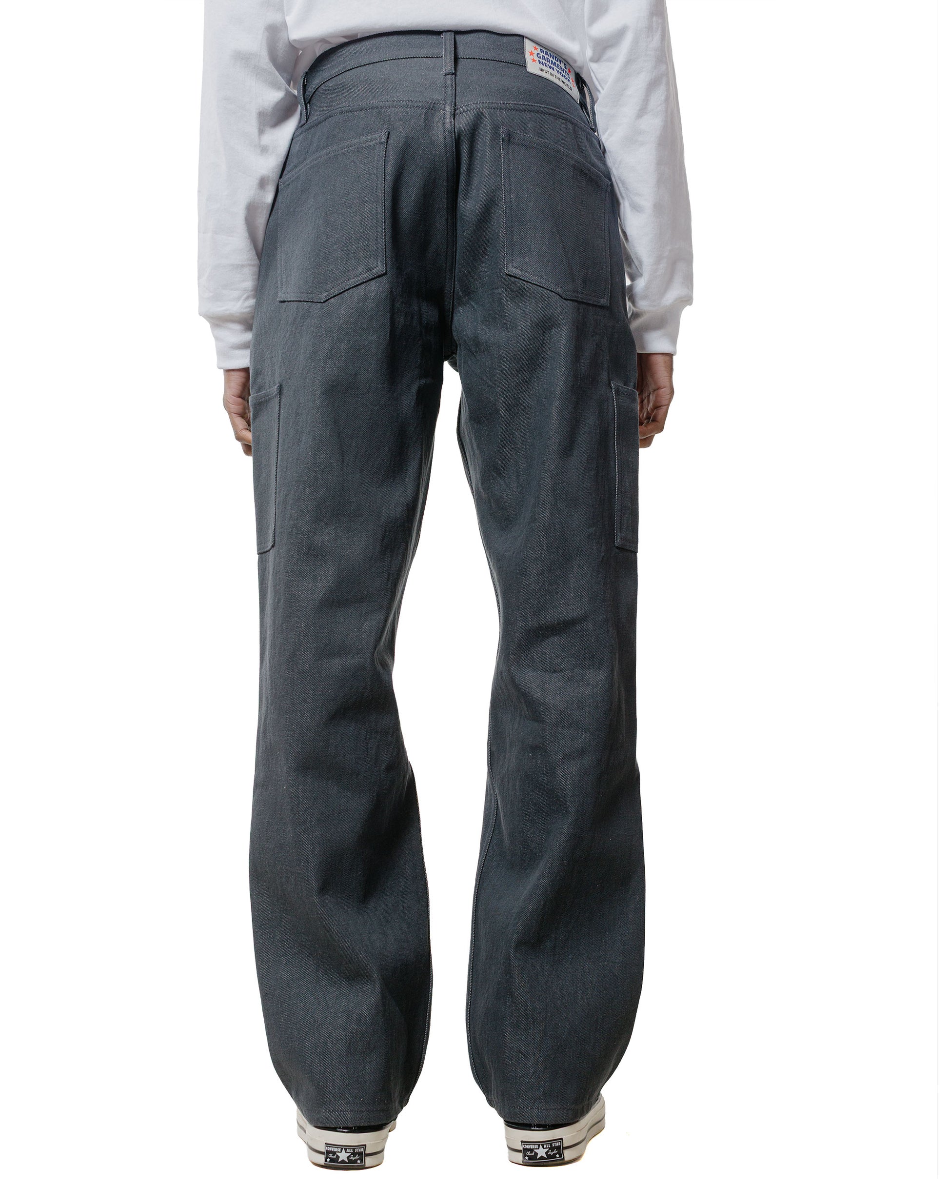 Randy's Garments 7-Pocket Jean Washed 13.5oz Cotton Charcoal Cone Denim