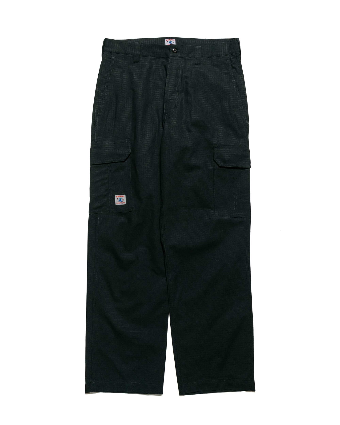 Randy's Garments Cargo Pant Cotton Ripstop Black